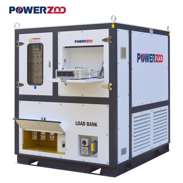 750kVA 600kW C بنك الحمل المقاوم والاستقرائي لاختبار مجموعة المولدات