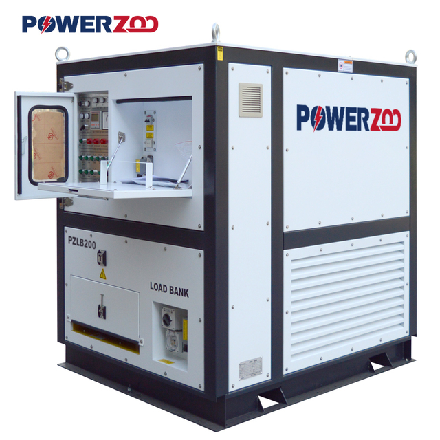 375kVA 300kW C بنك تحميل مقاوم وحثي لاختبار مجموعة المولدات
