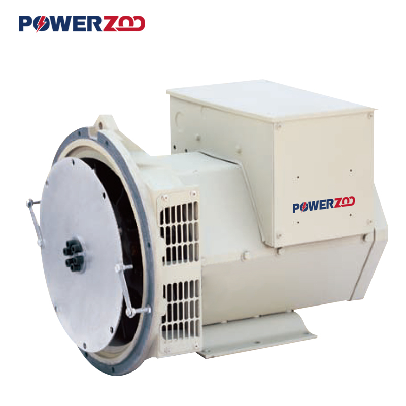 مولدات التيار المتردد المتزامنة بدون فرشاة من سلسلة PZA184 بقدرة 15 كيلو فولت أمبير إلى 50 كيلو فولت أمبير